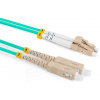 Optický patchcord SC/PC - LC/PC 15m 3mm, duplex, MM, 50/125, OM3