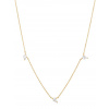 ANIA HAIE NAU007-02YG Afterglow Ladies necklace with white sapphire Gold 14K, adjustable