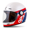 přilba Fibre OPG, CASSIDA (bílá/modrá/červená) L (59 až 60 cm)