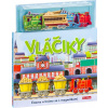 Vláčiky Knižka s magnetkami