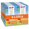 HIPP Kaša mliečna PRAEBIOTIK broskyňa-marhuľa 6 x 250 g