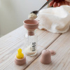 BIBS Baby Bottle set na fľašu – Blush set doplnkov pre sklenené dojčenské fľaše BIBS