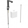 Geberit Brenta - Elektronický umývadlový ventil, batériové napájanie, easy to clean, matná čierna 116.173.14.1