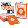Bicycle - Orange Reversed Deck