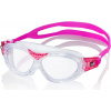 AQUA SPEED Plavecké okuliare Marin Kid Pink/Transparent Pattern 63 5-10 let