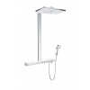 Hansgrohe Rainmaker Select Sprchový set Showerpipe 460 s termostatom, 3 prúdy, EcoSmart 9 l/min, biela/chróm 27029400-HG