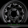 DOTZ MODULAR BEADLOCK 7x17 5x120 ET35.00 black - offroad stahlfelge