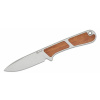 Vega CIVIVI C23010-4 Mini Elementum pevný nôž na krk 5,7 cm, Satin, drevo, puzdro kydex s retiazkou