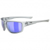 Uvex Sportstyle 230, okuliare - Smoke Matt/Mir.Blue