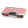 box organizér s krabičkami 34,4x24,9x5cm NORB KNO35255B-S429 čierny
