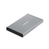 Externí box pro HDD 2,5'' USB 3.0 Natec Rhino Go, šedý, hliníkové tělo