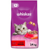Whiskas granuly hovädzie pre dospelé mačky 14 kg