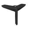 Nábytková nožička DN-726, čierna 130mm