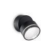 IDEAL LUX Omega AP Round Nero 4000K 165387