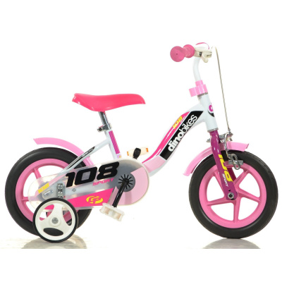 DINO Bikes - Detský bicykel 10" 108FLG - Girl 2017