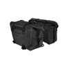 bočné kufre pre motocykel AQUA P32, OXFORD (čierne, objem 16 l na kufor, pár) M006-407