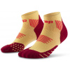 CEP Core Run Socks 5.0 Low Cut kotníkové ponožky pánské Barva: marigold/burgundy, Velikost: IV