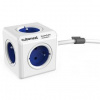 Kábel predlžovací Cubenest Powercube Extended, 5x zásuvka, 1,5 m (PC320BL) biely/modrý