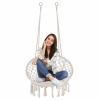 Springos Záhradná hojdačka 60 cm, krémová NATALI