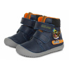 D.D.step Barefoot zimná obuv W063-284L Royal Blue EUR 33