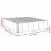 vidaXL Boxspring posteľ s matracom bledosivá 180x200 cm látka - Sivá - 153754-52299