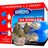 BROS ELEKTRO 3v1 Mosquito LIQUID 2 kartuše +3 spotrebný materiál (BROS ELEKTRO 3v1 Mosquito LIQUID 2 kartuše +3 spotrebný materiál)