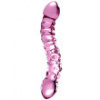 Obojstranné sklenené dildo Icicles No. 55 - Pipedream