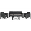 TOOMAX PENELOPE 5 SEATER zahradní plastový set - grafit Z0112R1--4100