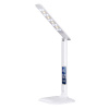 Solight WO43 LED stmívatelná stolní lampička s displejem, 7W, volba teploty světla, bílý lesk Solight WO43 LED stmívatelná stolní lampička s displejem, 6W, volba teploty světla, bílý lesk