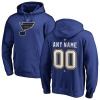 St. Louis Blues - Team Authentic NHL Mikina s kapucňou/Vlastné meno a číslo S/USA=M/EU