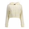 Biela crop mikina Calvin Klein krémová L Calvin Klein 8719855845071