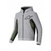 Mikina s chráničmi Alpinestars Chrome Air gray/black M