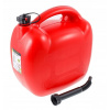 Kanister na benzín - 20L plastový kanister s bublinkovým lievikom (20L plastový kanister s bublinkovým lievikom)