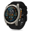 REMIENOK TECH-PROTECT SILICONE LINE GARMIN FENIX 5X / 5X PLUS / 6X / 6X PRO / 7X / 8 (51 MM) Čierny