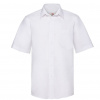 Košeľa pánska Fruit of the Loom Short Sleeve Popolin Shirt - biela, S