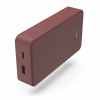 HAMA 201717 Colour 20, powerbanka 20000 mAh, 3 A, výstup: USB-C, USB-A, červená