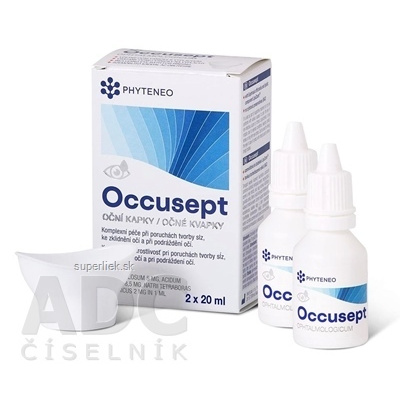 Phyteneo Occusept očné kvapky 2x20 ml, 8594071270476