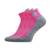 NESTY kotníčkové sportovní ponožky s froté chodidlem VoXX magenta 35-38 1 kus 3 páry
