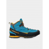 Pánske topánky La Sportiva Boulder X Mid - mid blue/yellow