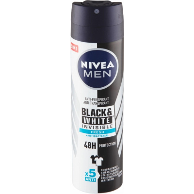 Beiersdorf AG NIVEA Men Black and White Invisible Fresh deospray 150ml