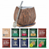 Sada Yerba Mate 10x50 g Tykva Kokos Bombilla 500 g