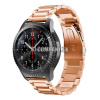 Kovový remienok (šírka 22mm) – Clasp zlato-ružová – Samsung Gear S3 / Watch 46mm / Huawei Watch GT / Vantage M