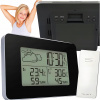 BEZDRÔTOVÁ METEOROLOGICKÁ STANICA, VLHKOMER, BAROMETER, TEPLOMER, ČASOVAČ