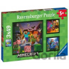 RAVENSBURGER Minecraft Biomes 3x49 dielov