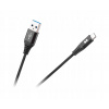 Kábel Rebel USB - microUSB typ B 0,5 m čierny