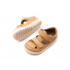 Bobux DETSKÉ BAREFOOT SANDÁLKY BOBUX ALPHA TROOP - OAK BUFF Veľkosť: 33, 11: 21.9, Vnútorná šírka topánky v cm: 7.7