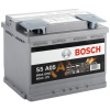 Autobatéria Bosch S5 AGM, 12V, 60Ah, 680A, S5 A05