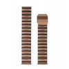 Garett univerzální řemínek 18 mm, zlatorůžový kovový, typ Solid rose gold (STRAP_GLD_STL_SOLID_18MM)