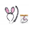 set čelenka zebra Wiky W026114