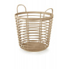 Kôš s uchami ZANZI BASKET ECO WOOD 43 cm - farba: naturo ECO